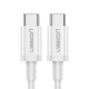 UGREEN Type C Male to Type C Male 2.0 Data Cable White 1M